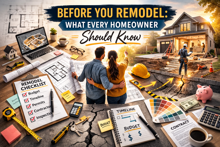 Before You Remodel: What Every Homeowner Should Know