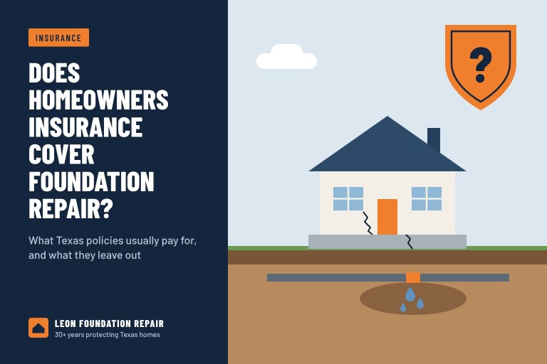 Does Homeowners Insurance Cover Foundation Repair in Texas?