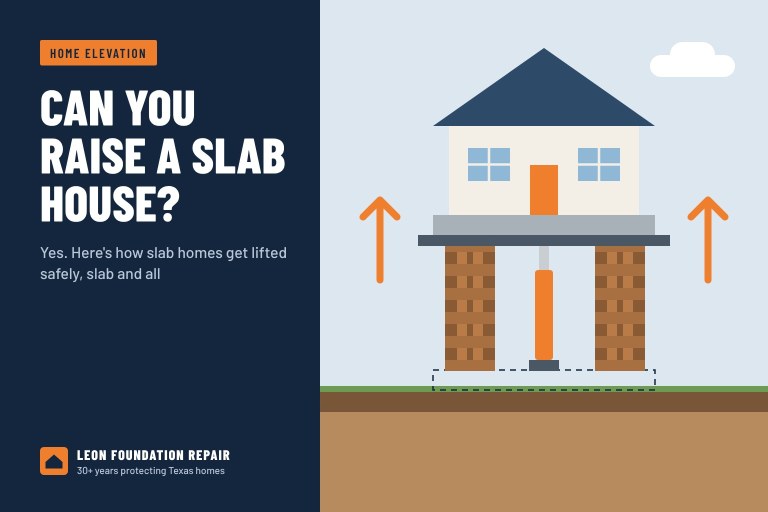 Can You Raise a Slab House? How Slab Homes Get Elevated