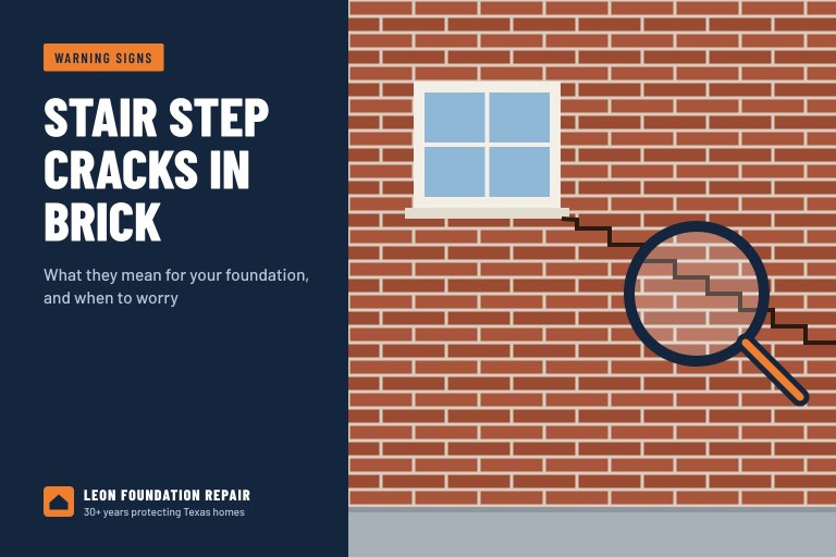 Stair Step Cracks in Brick: What They Mean for Your Foundation