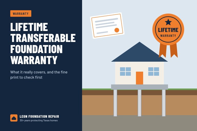 What Does a Lifetime Transferable Foundation Warranty Actually Cover?